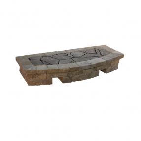 outdoor fireplace hearth