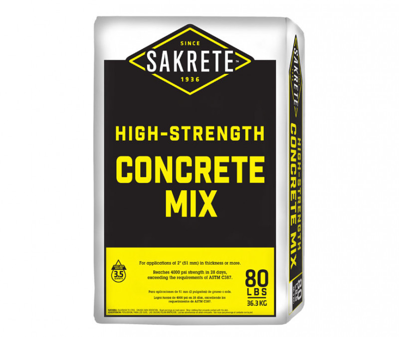 High-Strength Concrete Mix