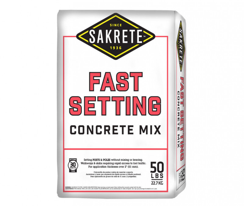 Fast Setting Concrete Mix
