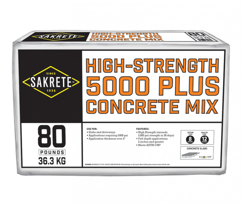 5000 Plus Concrete Mix