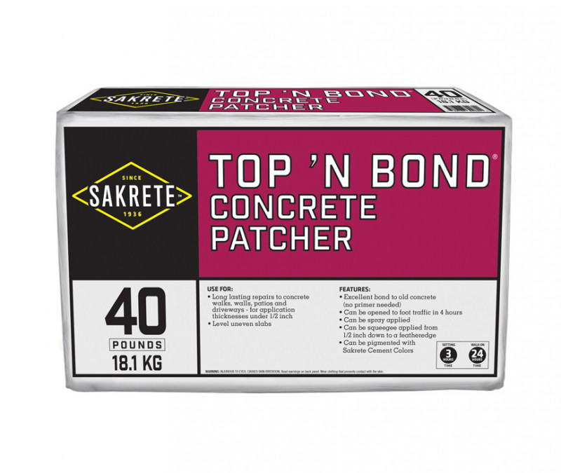 Top 'N Bond® Concrete Patcher