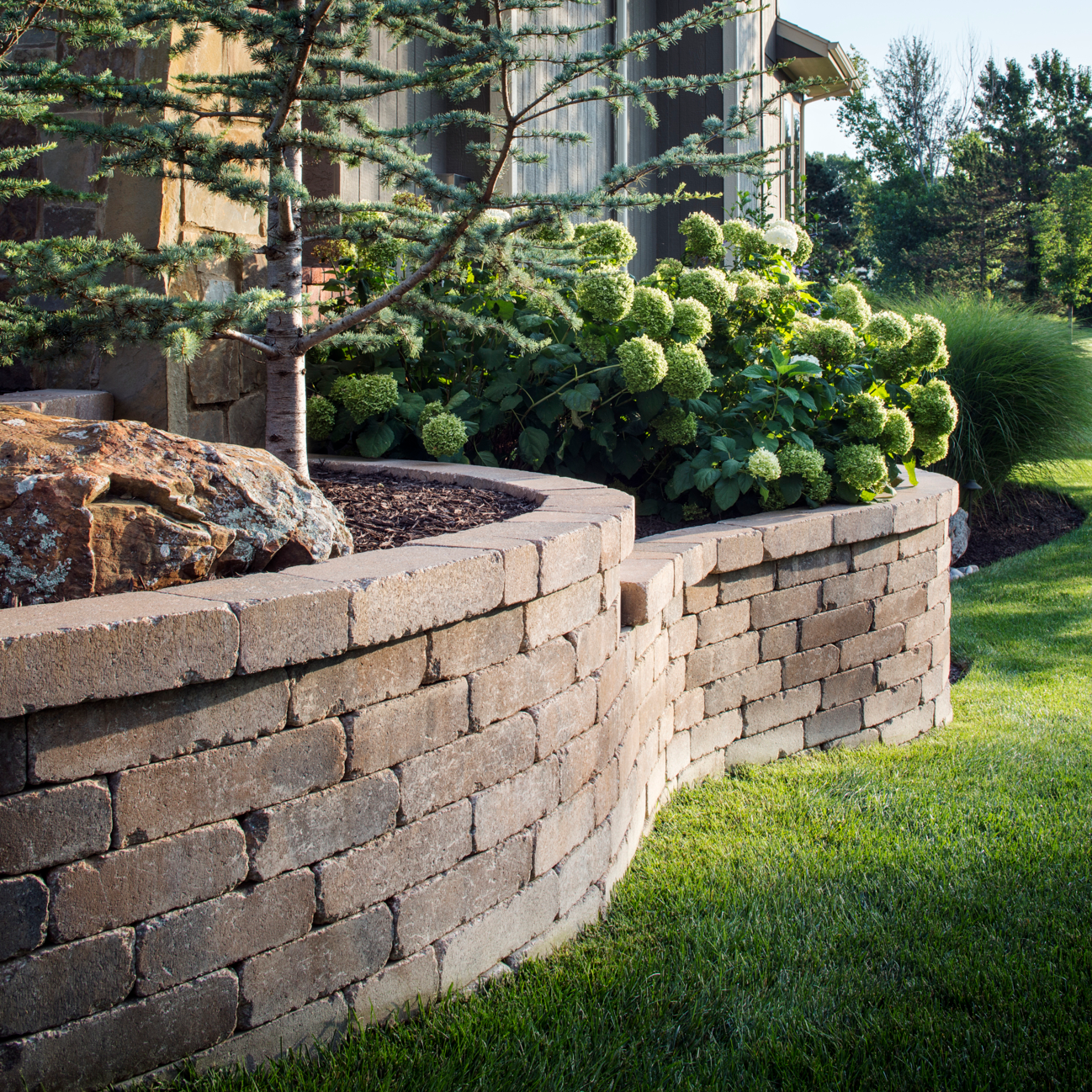 weston retaining wall