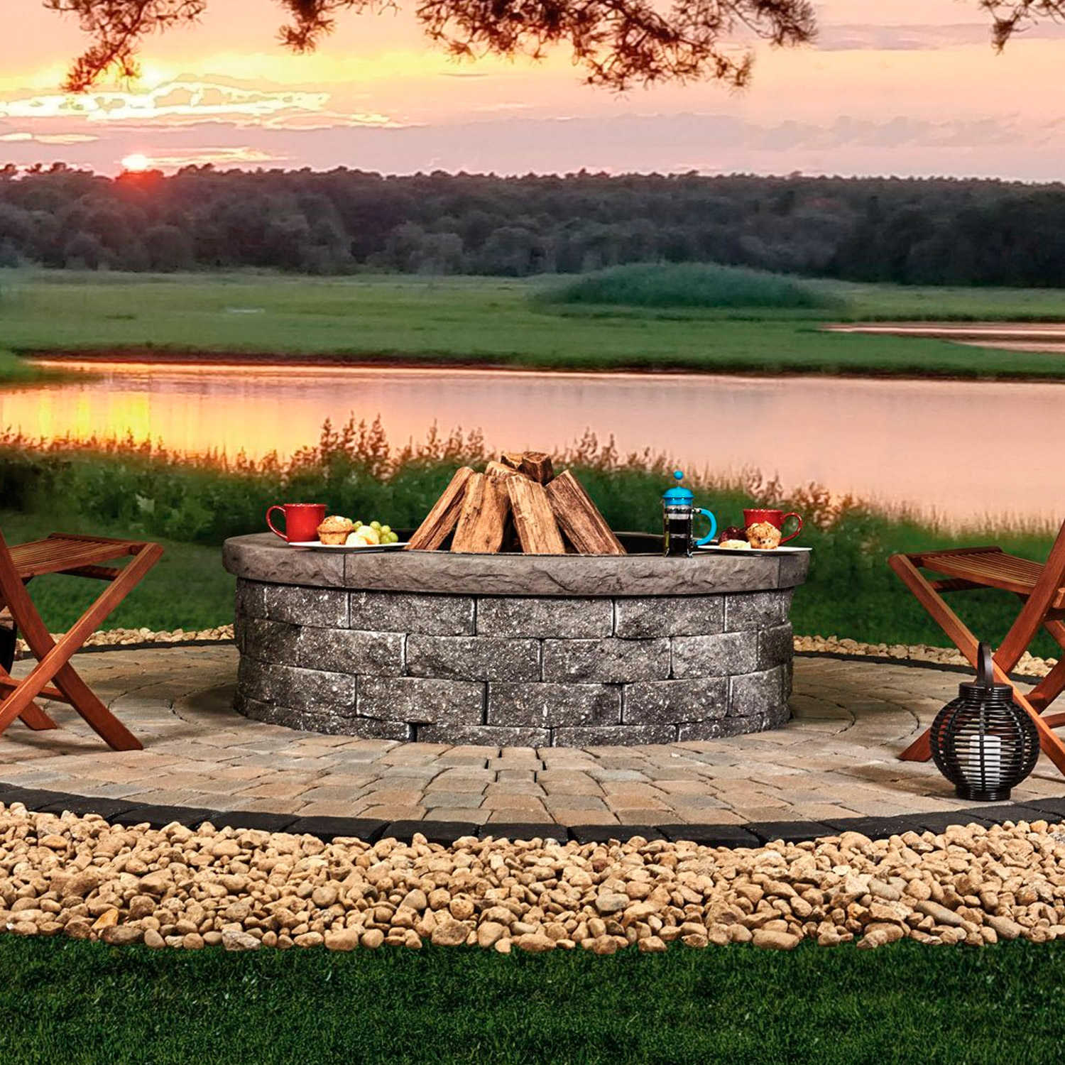 scapestone fire pit