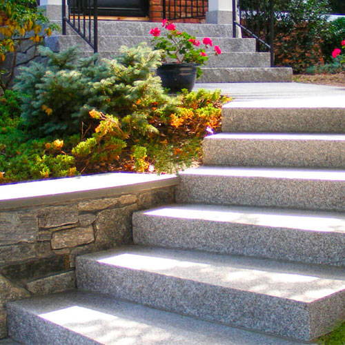 granite steps