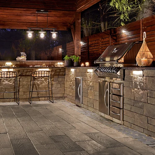 techo bloc walls