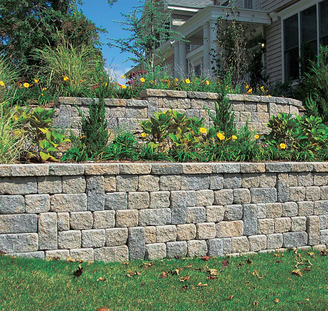 ideal paver walls