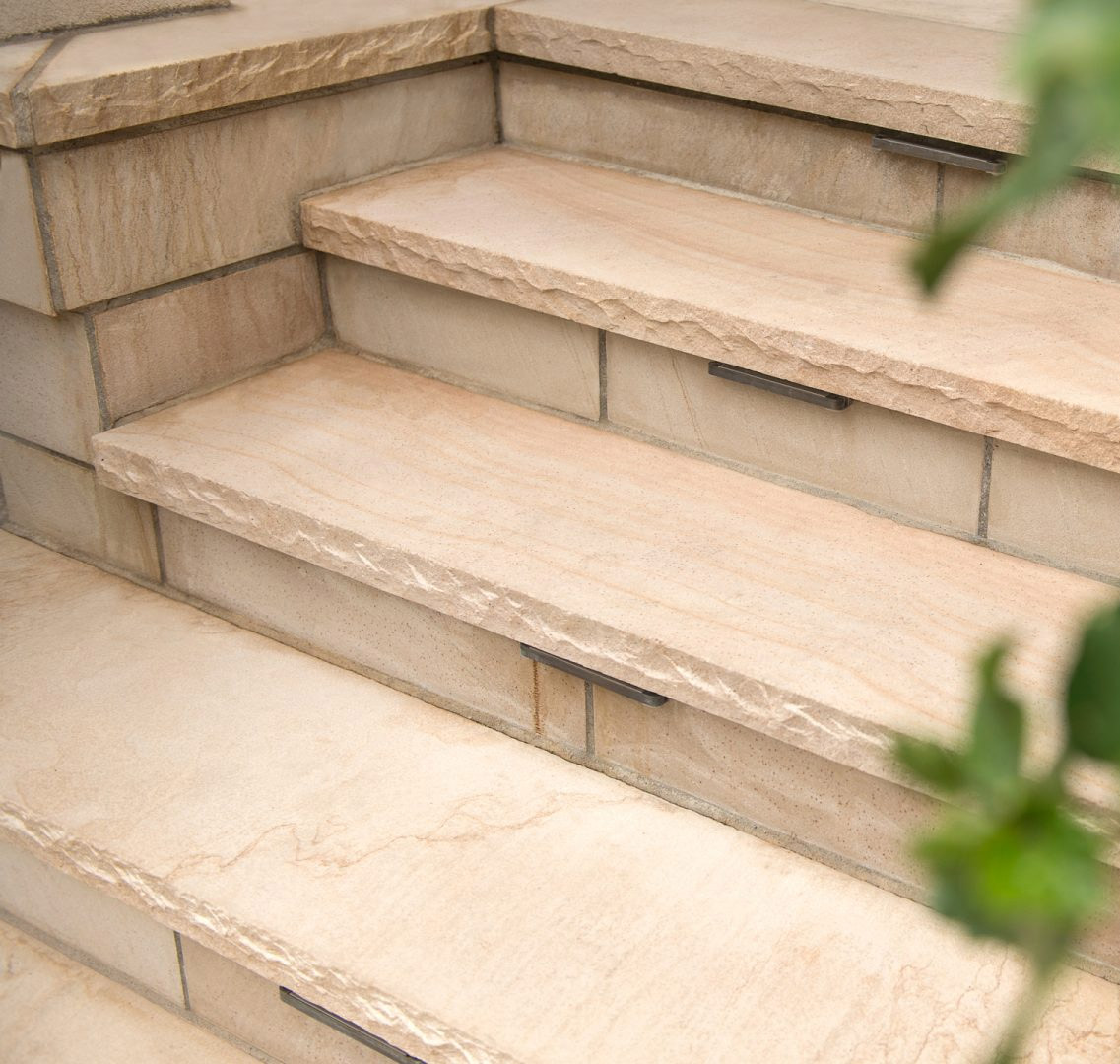 sandstone steps