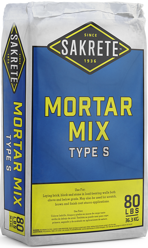 MORTAR MIX – TYPE S