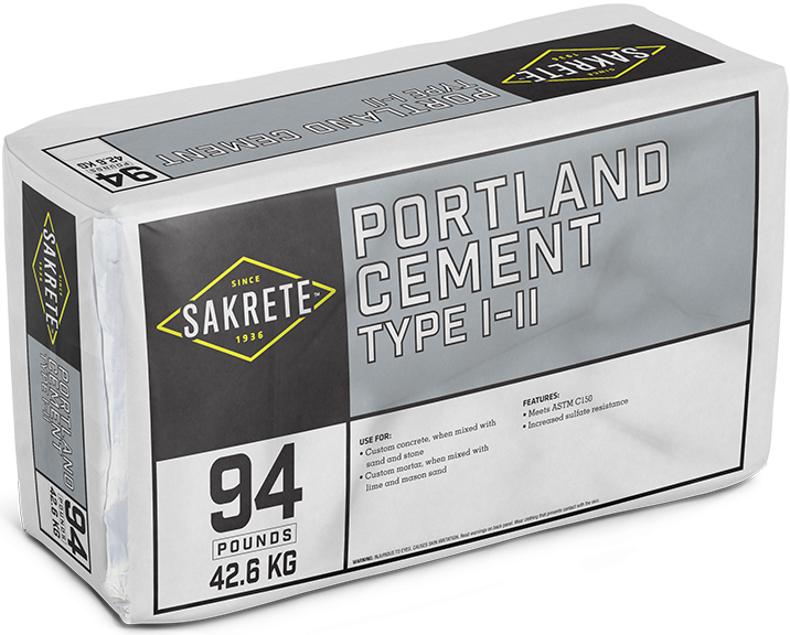 PORTLAND CEMENT – TYPE I/II